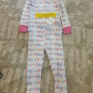 Caden Lane Big Sister Pajama Set